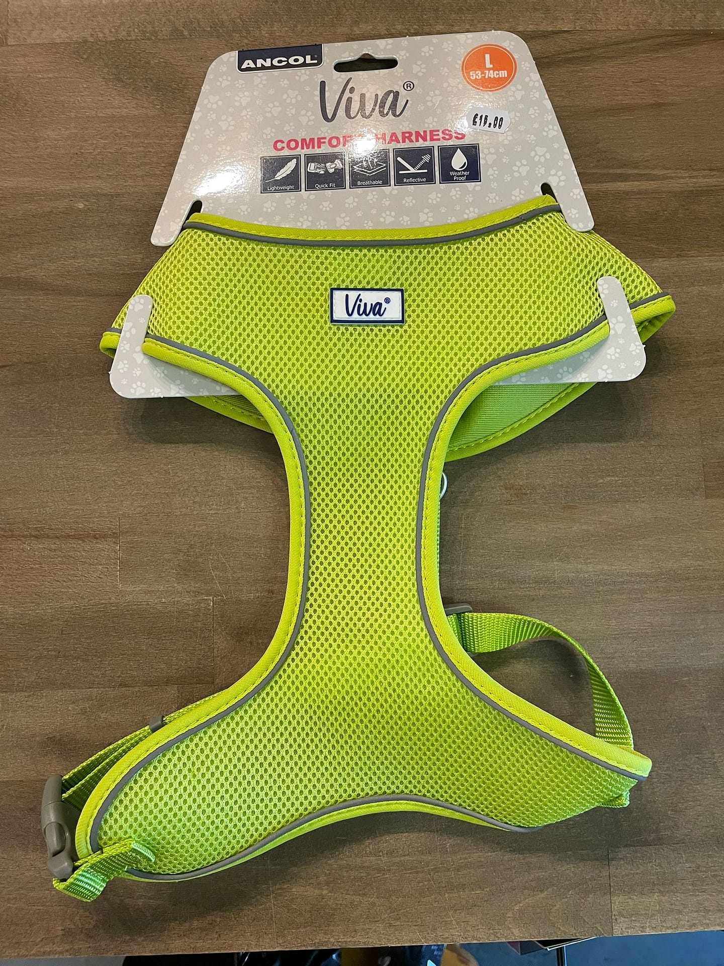 Large Ancol Viva Comfort Harness K9 Kennels