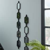 Decorative Black Hanging Mirror 22485 csml