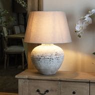 Regola Large Stone Ceramic Lamp 23030 gsml