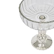 Medium Fluted Glass Display Bowl 22398 asml