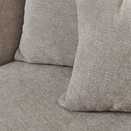 Vesper Taupe Cushion Back Snuggle Chair - Image 4