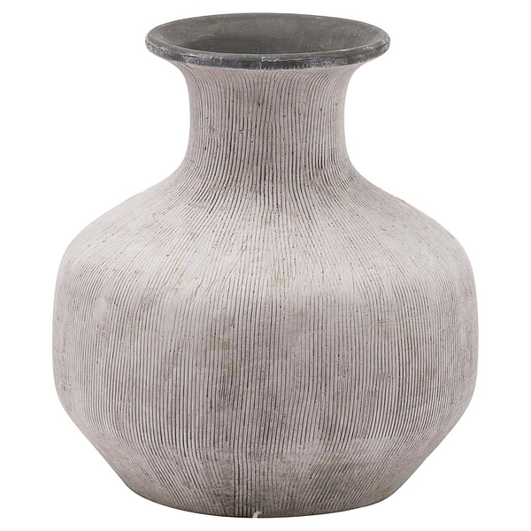 Bloomville Squat Stone Vase 20724