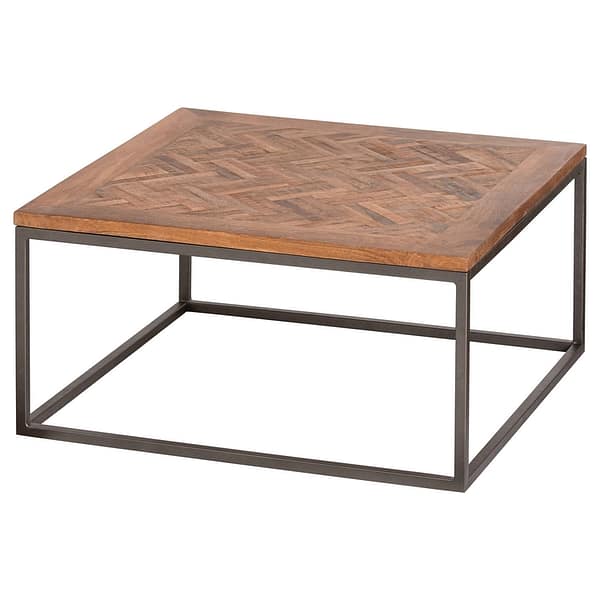 Hoxton Collection Coffee Table With Parquet Top 20856