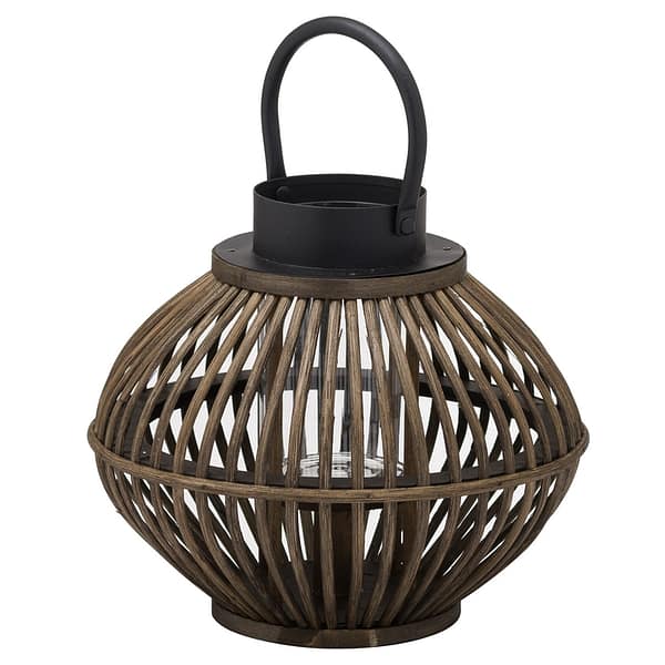 Brown Bamboo Style Lantern 21095