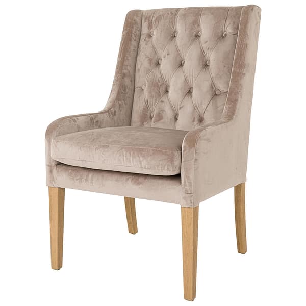 Henley Luxury Large Button Pressed Dining Chair 22140