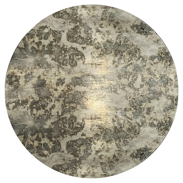 Large Circular Antique Mirror 22186