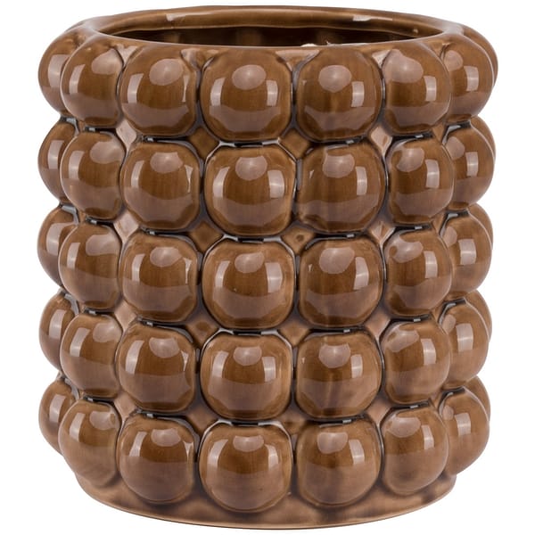 Seville Collection Large Caramel Bubble Planter 22347