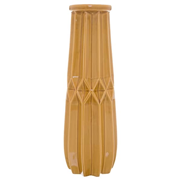 Seville Collection Tall Ochre Vase 22349