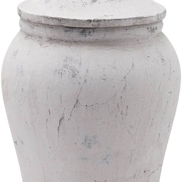 Bloomville Stone Ginger Jar 20731 a