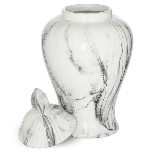 Marble Ginger Jar 21492 a