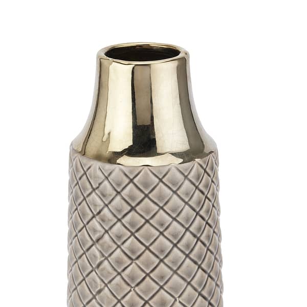 Seville Collection Diamond Vase 22336 a