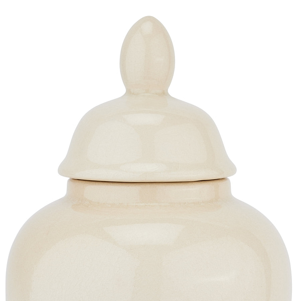 Seville Collection Cream Ginger Jar 22610 a