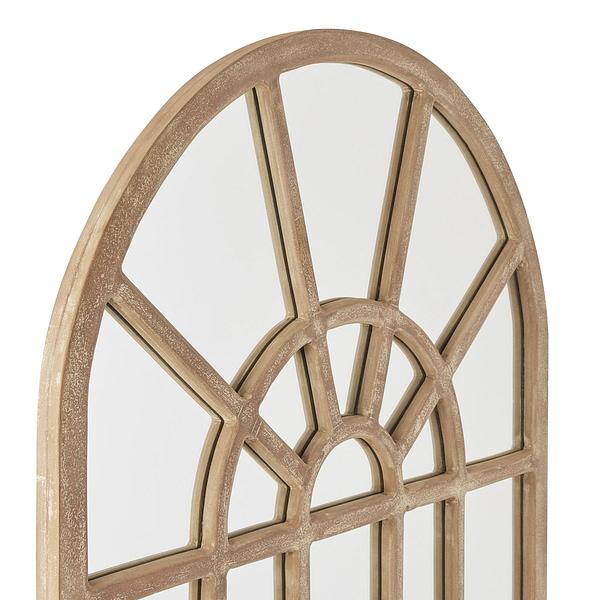 Copgrove Collection Arched Paned Wall Mirror 22688 a