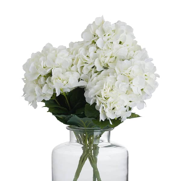 White Hydrangea Bouquet 19064 c