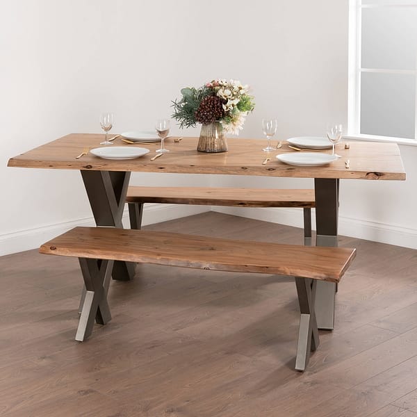 Live Edge Collection Dining Table 19743 c