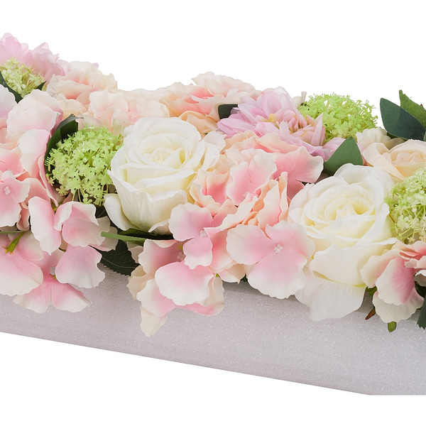 Pink Dahlia Table Runner 20552 a