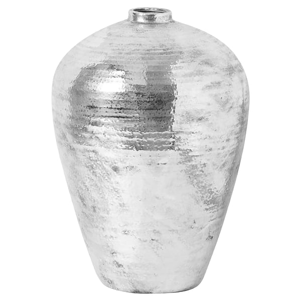 Large Hammered Silver Astral Vase 21717