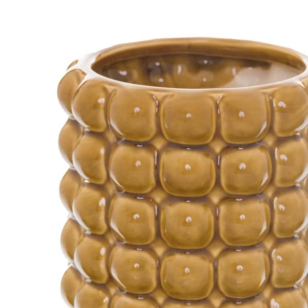 Seville Collection Large Ochre Bubble Planter 22352 a