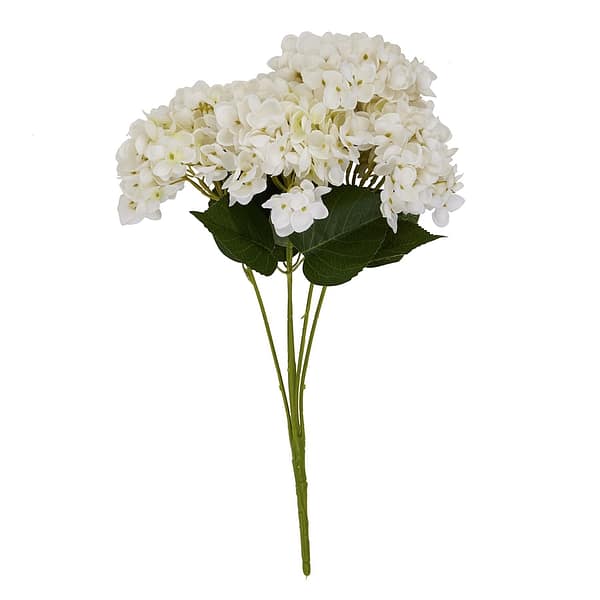 White Hydrangea Bunch 22621 c