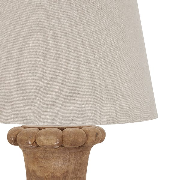 Delaney Natural Wash Fluted Lamp With Linen Shade 22664 a