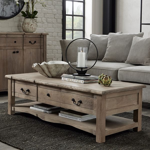 Copgrove Collection 2 Drawer Coffee Table 22686 d