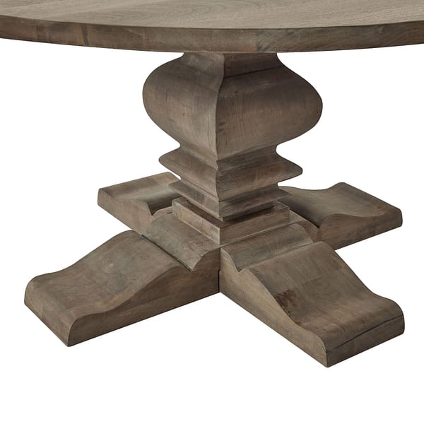 Copgrove Collection Round Pedestal Dining Table 22695 a