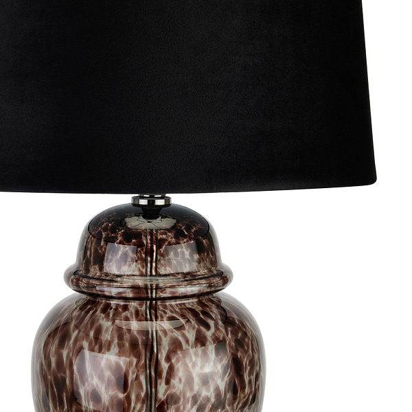 Black Dapple Acanthus Lamp 22790 a 1