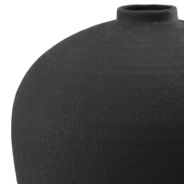 Matt Black Tall Astral Vase 22901 a