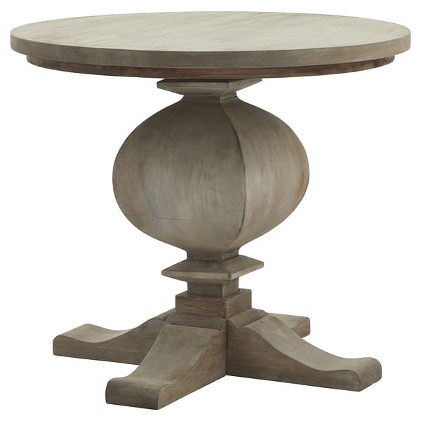 Copgrove Collection Pedestal Side Table 22973 1