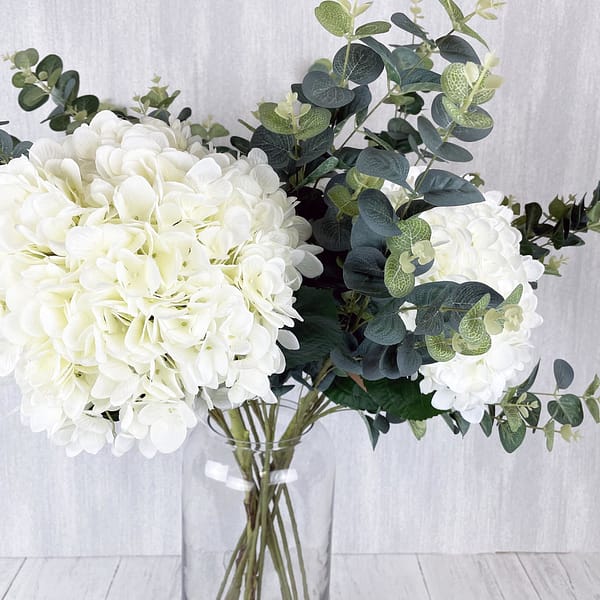 White Hydrangea Stem