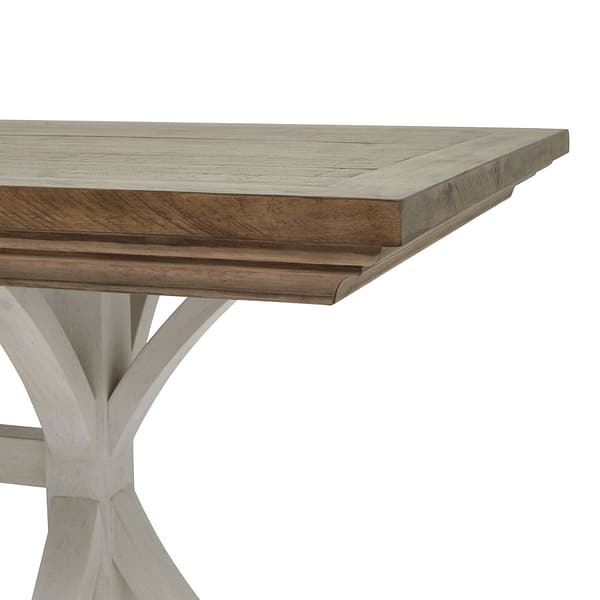 Luna Collection Rectangular Dining Table 23108 b