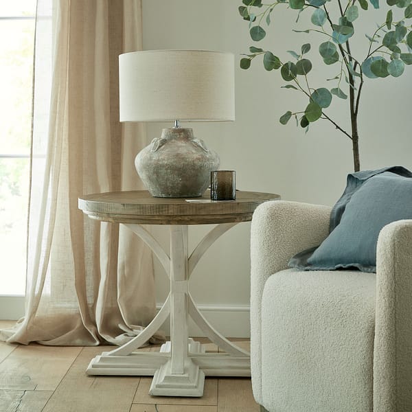 Luna Collection Round Occasional Table 23111 d