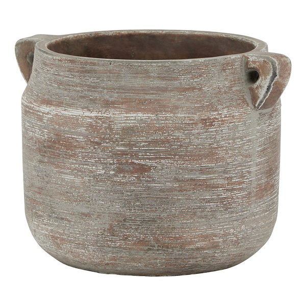 Siena Brown Hydria Pot 23638